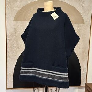 NWT Faherty Park City Poncho